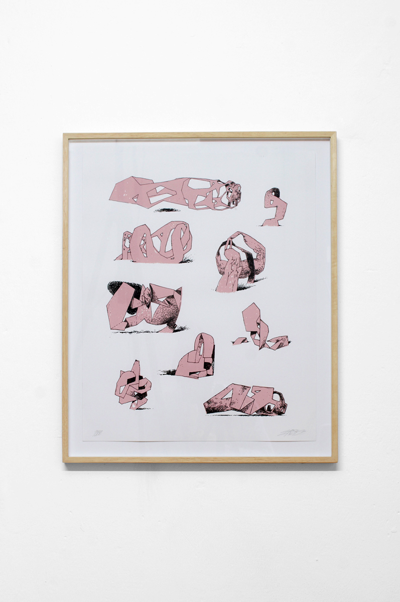 Ninasagt – Jeroen Erosie, Imaginary Sculptures (pink)