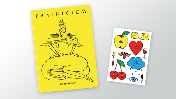 Ninasagt – Now ready for preordering: Paniktotem by Nadine Redlich., paniktotem_cover-preorder